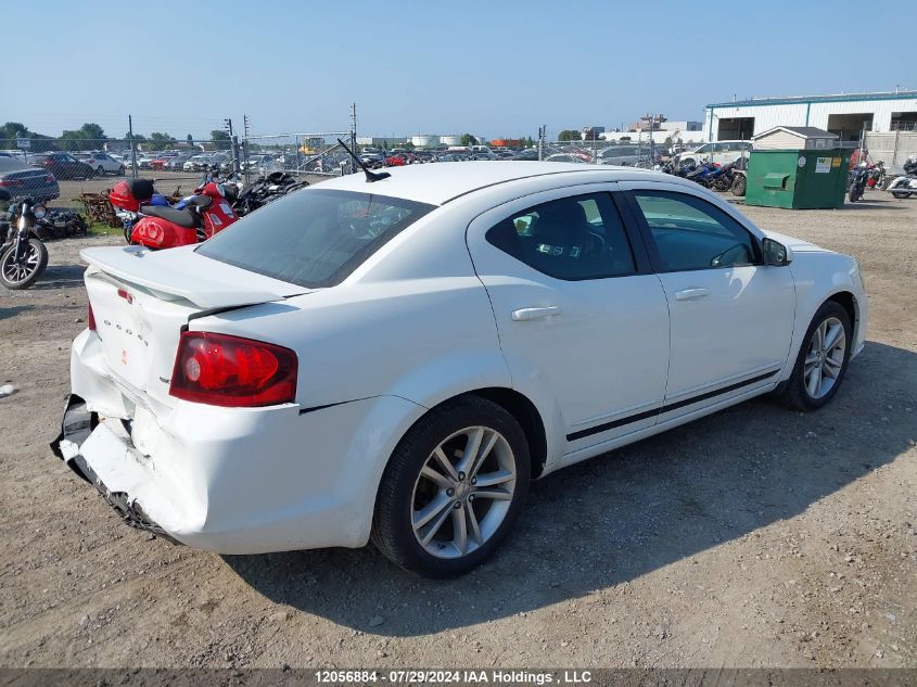 2014 Dodge Avenger Sxt VIN: 1C3CDZCBXEN180489 Lot: 12056884