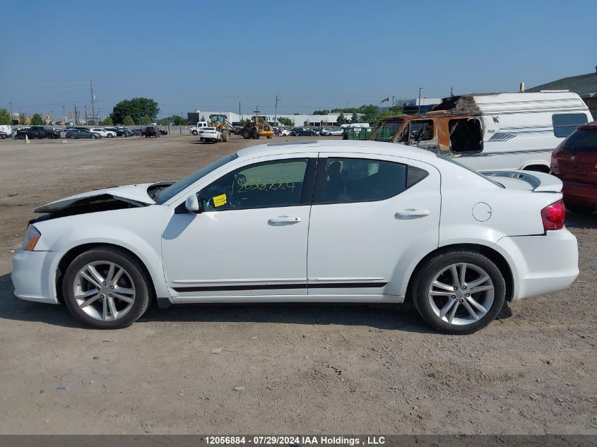 2014 Dodge Avenger Sxt VIN: 1C3CDZCBXEN180489 Lot: 12056884