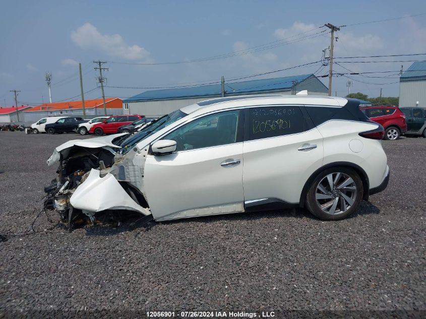 2019 Nissan Murano VIN: 5N1AZ2MS8KN124228 Lot: 12056901