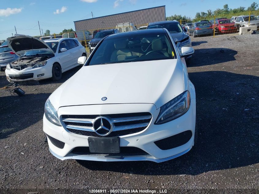 2016 Mercedes-Benz C-Class VIN: 55SWF4KB7GU121293 Lot: 12056911