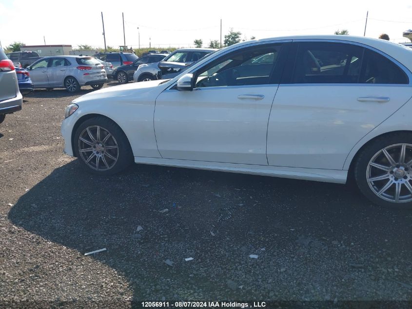 2016 Mercedes-Benz C-Class VIN: 55SWF4KB7GU121293 Lot: 12056911