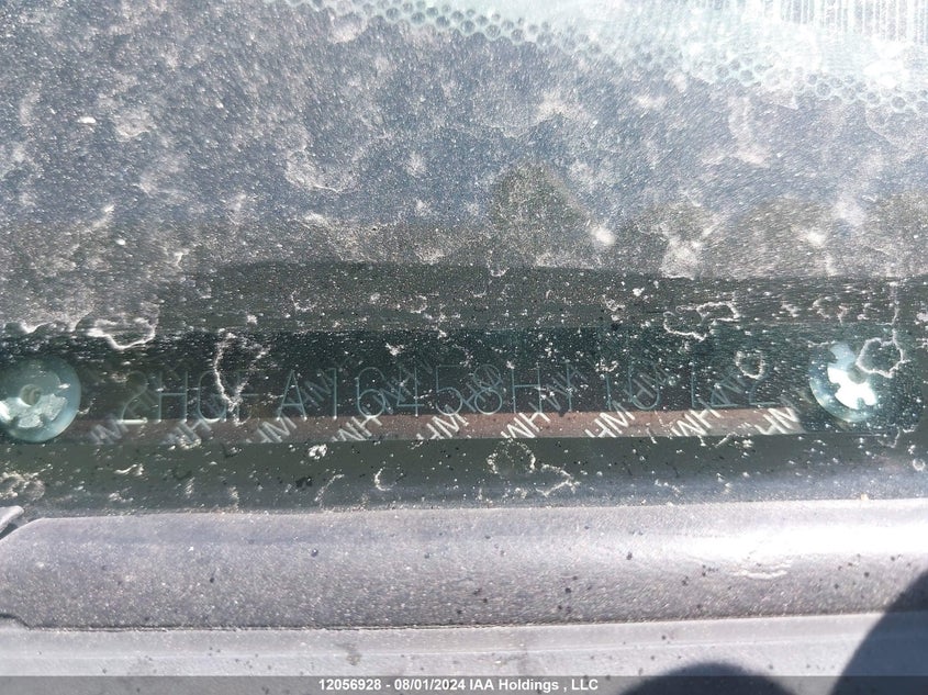 2008 Honda Civic Sdn VIN: 2HGFA16458H110722 Lot: 12056928