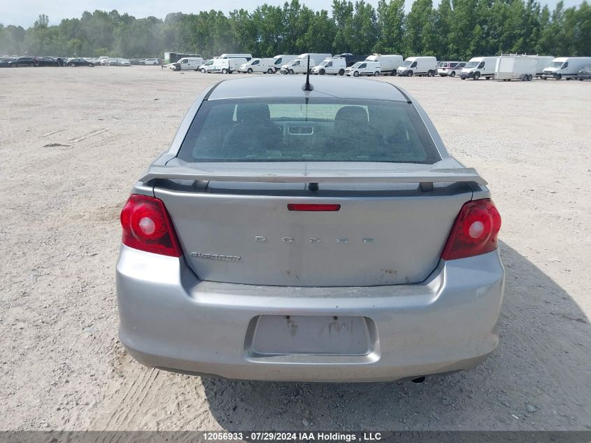 2013 Dodge Avenger VIN: 1C3CDZAB2DN772261 Lot: 12056933