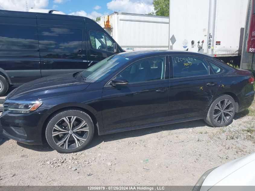 2022 Volkswagen Passat 2.0T Limited Edition VIN: 1VWBA7A38NC010060 Lot: 12056979