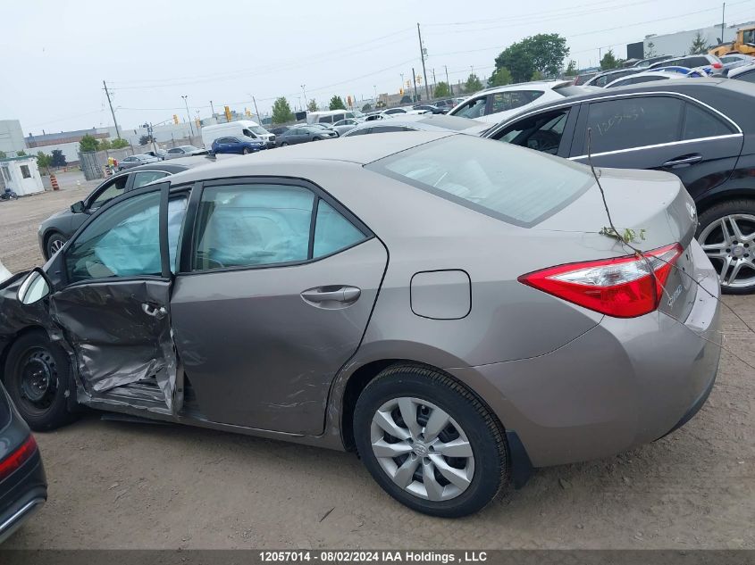 2015 Toyota Corolla VIN: 2T1BURHE7FC325678 Lot: 12057014