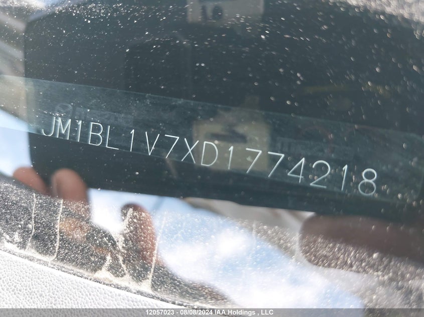 2013 Mazda Mazda3 VIN: JM1BL1V7XD1774218 Lot: 12057023