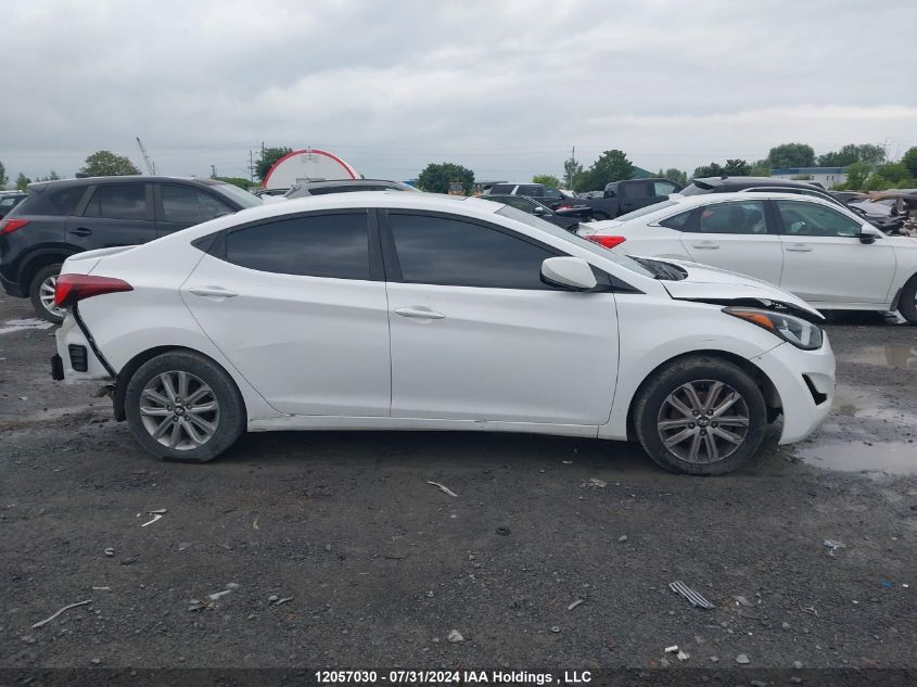 2016 Hyundai Elantra Sport Appearance VIN: KMHDH4AE7GU556378 Lot: 12057030