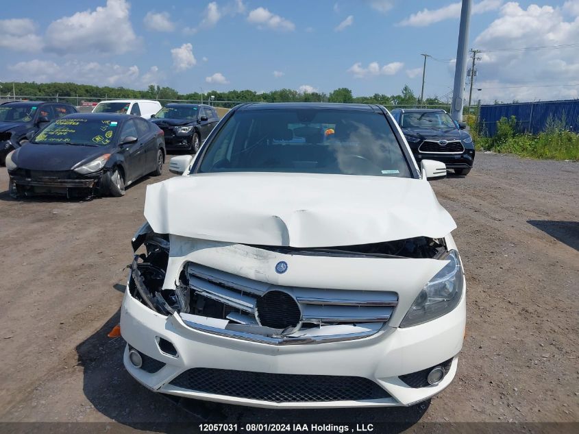 2014 Mercedes-Benz B-Class VIN: WDDMH4EBXEJ217042 Lot: 12057031