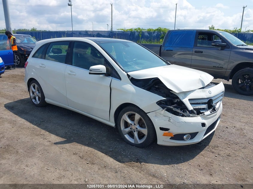 2014 Mercedes-Benz B-Class VIN: WDDMH4EBXEJ217042 Lot: 12057031