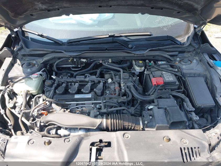 2018 Honda Civic Touring VIN: 2HGFC1F98JH105235 Lot: 12057042