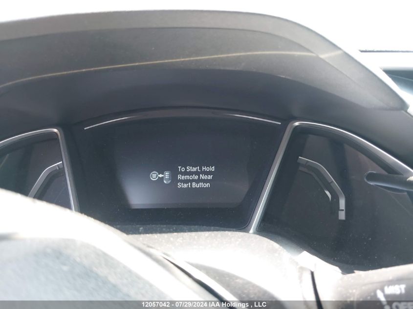 2018 Honda Civic Touring VIN: 2HGFC1F98JH105235 Lot: 12057042