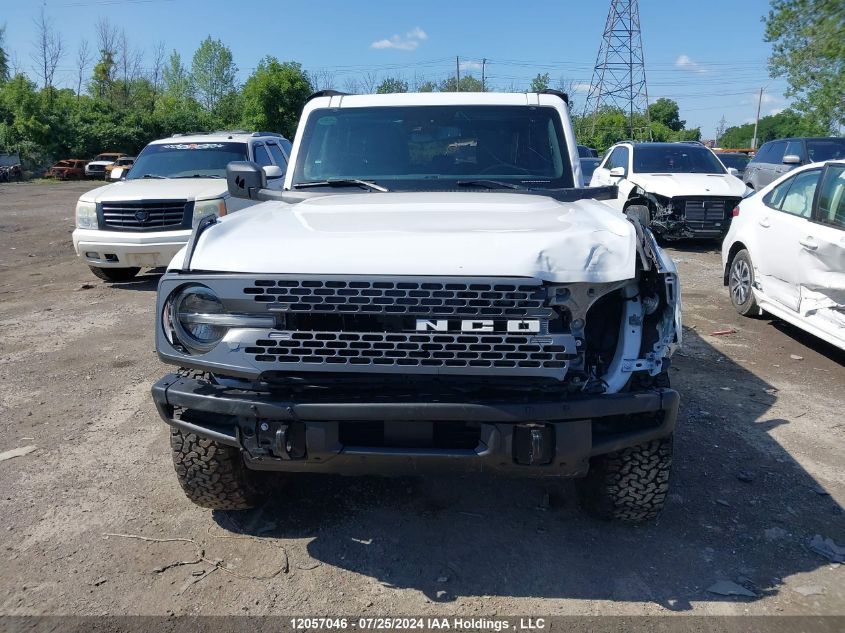 2021 Ford Bronco Base/Big Bend/Black Diamond/Outer Banks/Badlands/Wildtrak VIN: 1FMEE5DP9MLA84136 Lot: 12057046