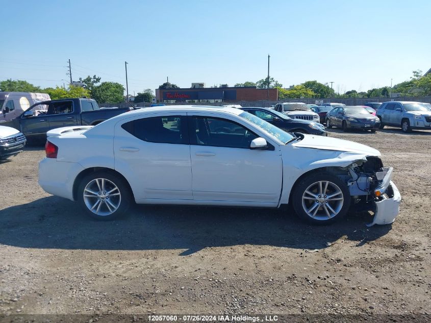2014 Dodge Avenger Sxt VIN: 1C3CDZCB6EN121665 Lot: 12057060