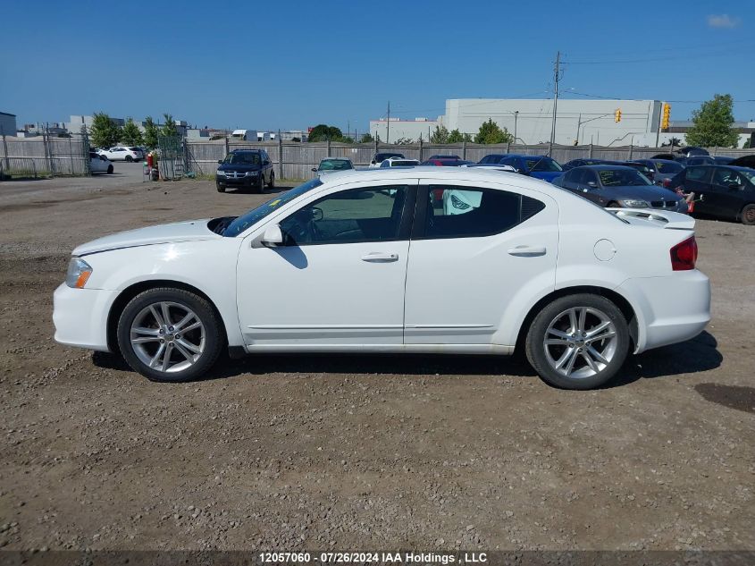 2014 Dodge Avenger Sxt VIN: 1C3CDZCB6EN121665 Lot: 12057060