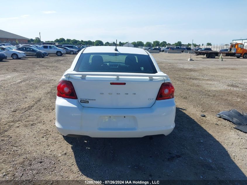 2014 Dodge Avenger Sxt VIN: 1C3CDZCB6EN121665 Lot: 12057060