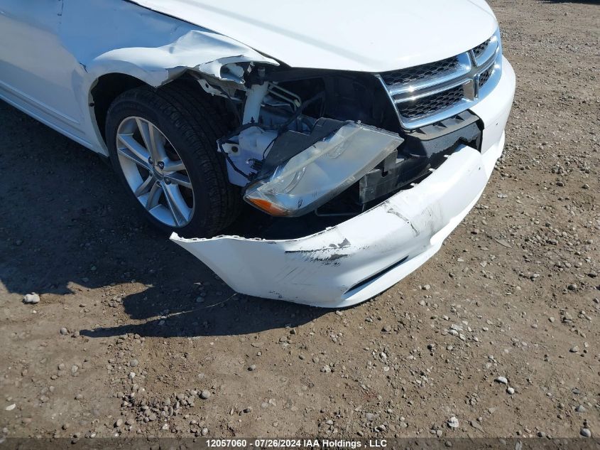 2014 Dodge Avenger Sxt VIN: 1C3CDZCB6EN121665 Lot: 12057060