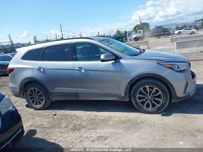 2017 Hyundai Santa Fe Se VIN: KM8SM4HFXHU178527 Lot: 12057070