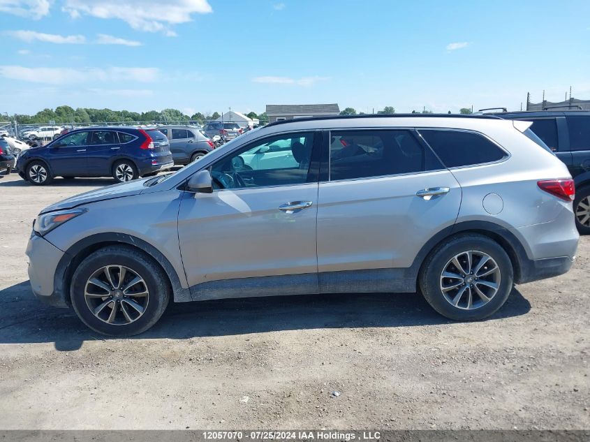 2017 Hyundai Santa Fe Se VIN: KM8SM4HFXHU178527 Lot: 12057070