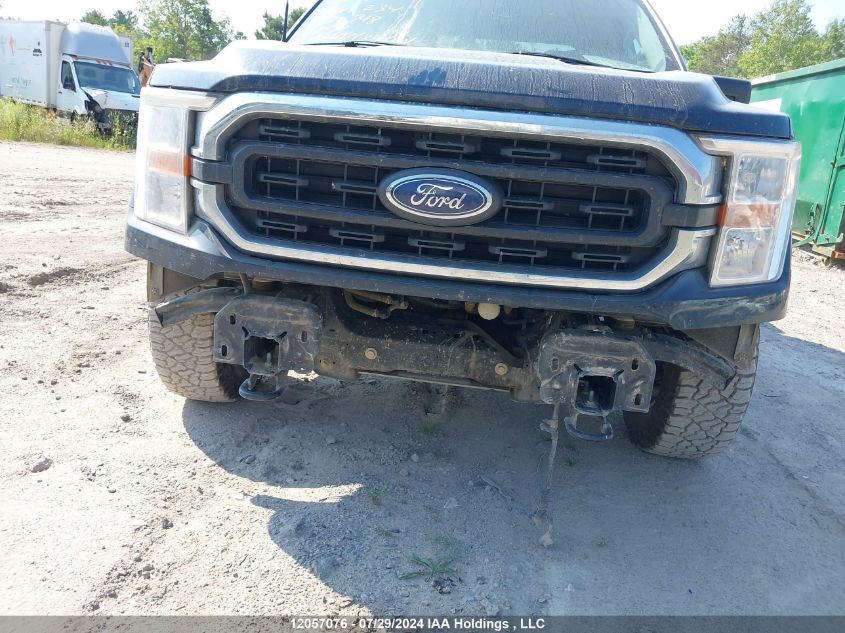 2022 Ford F150 Supercrew VIN: 1FTFW1E56NFB61234 Lot: 12057076