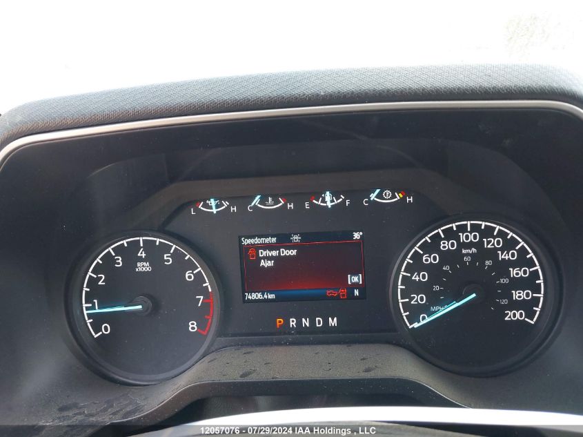 2022 Ford F150 Supercrew VIN: 1FTFW1E56NFB61234 Lot: 12057076