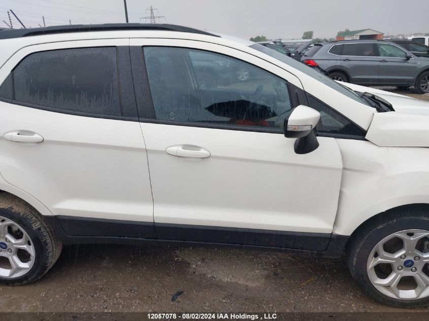 2022 Ford Ecosport Se VIN: MAJ6S3GLXNC461546 Lot: 12057078