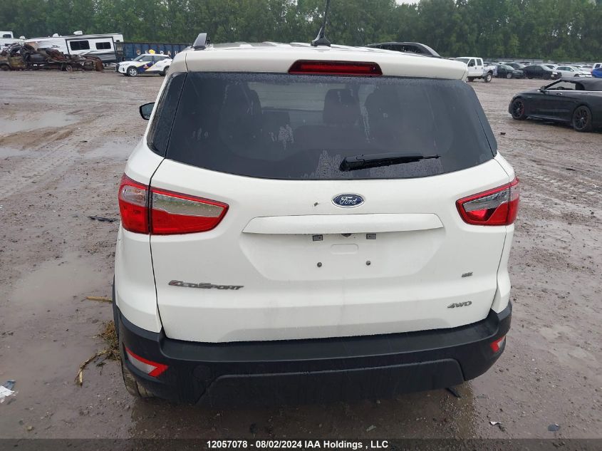 2022 Ford Ecosport Se VIN: MAJ6S3GLXNC461546 Lot: 12057078