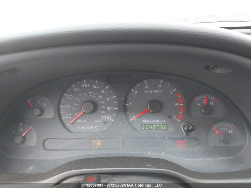 2002 Ford Mustang VIN: 1FAFP44462F176020 Lot: 12057083