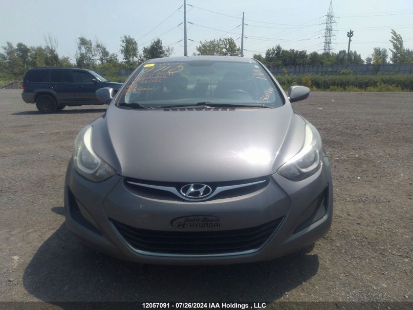 2014 Hyundai Elantra Se/Sport/Limited VIN: 5NPDH4AEXEH510135 Lot: 12057091