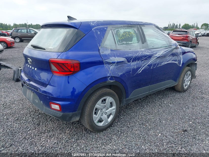 2022 Hyundai Venue Essential Auto Ivt VIN: KMHRB8A39NU153402 Lot: 12057093