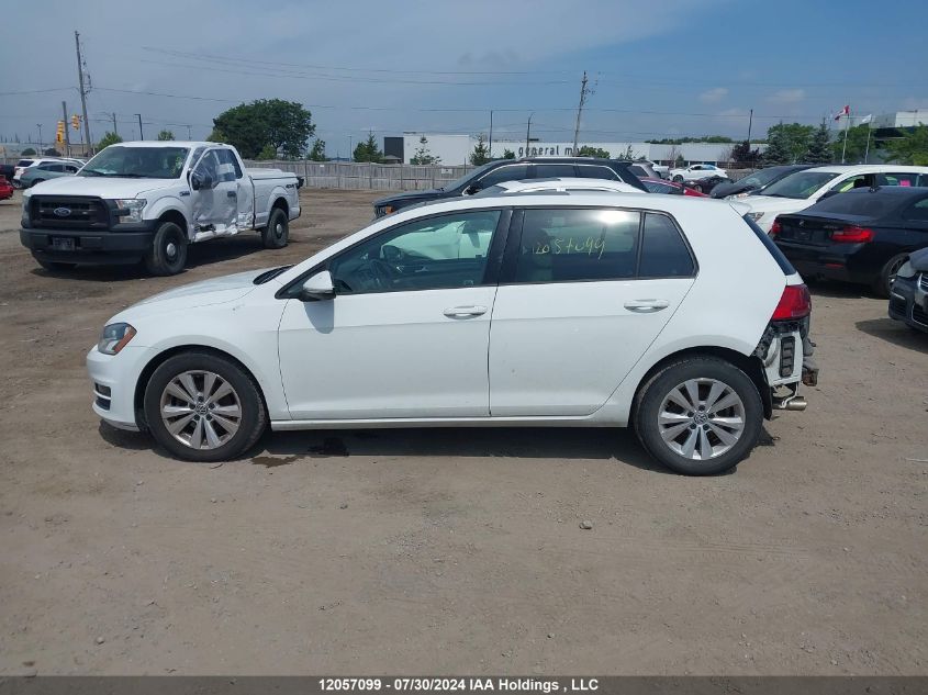 2015 Volkswagen Golf VIN: 3VW217AU7FM029563 Lot: 12057099