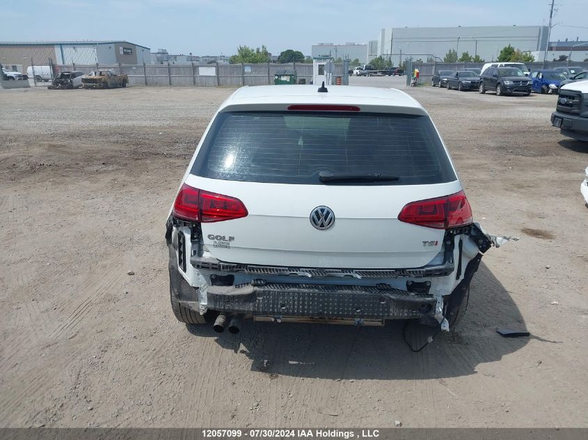 2015 Volkswagen Golf VIN: 3VW217AU7FM029563 Lot: 12057099