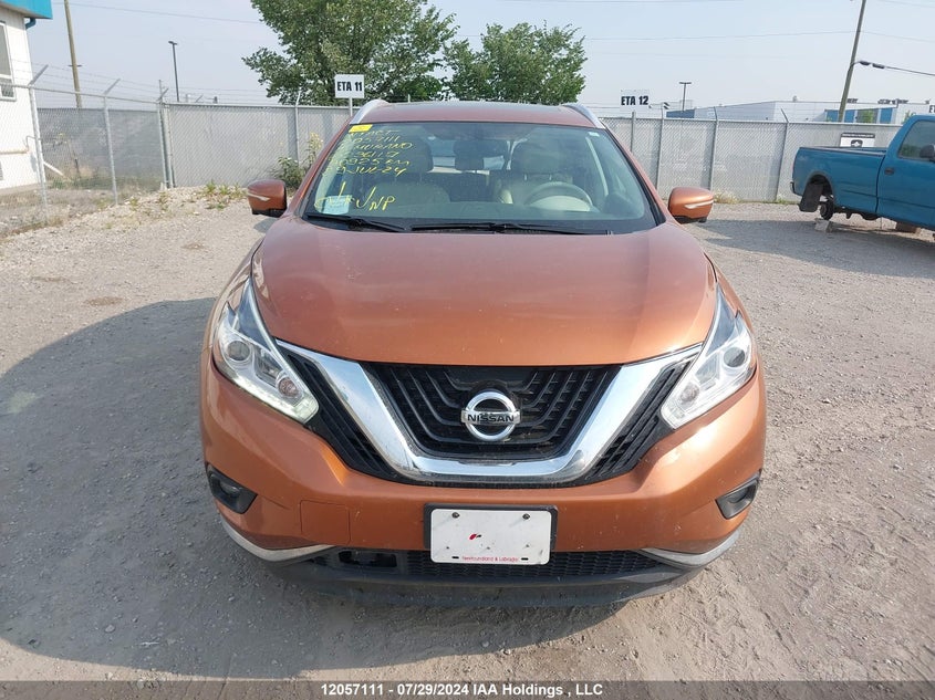 2015 Nissan Murano VIN: 5N1AZ2MH8FN236117 Lot: 12057111