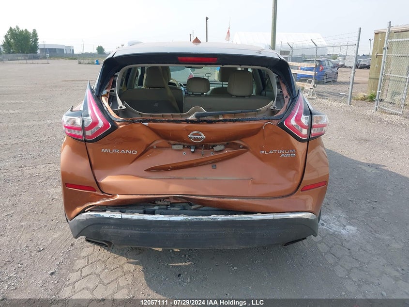 2015 Nissan Murano VIN: 5N1AZ2MH8FN236117 Lot: 12057111