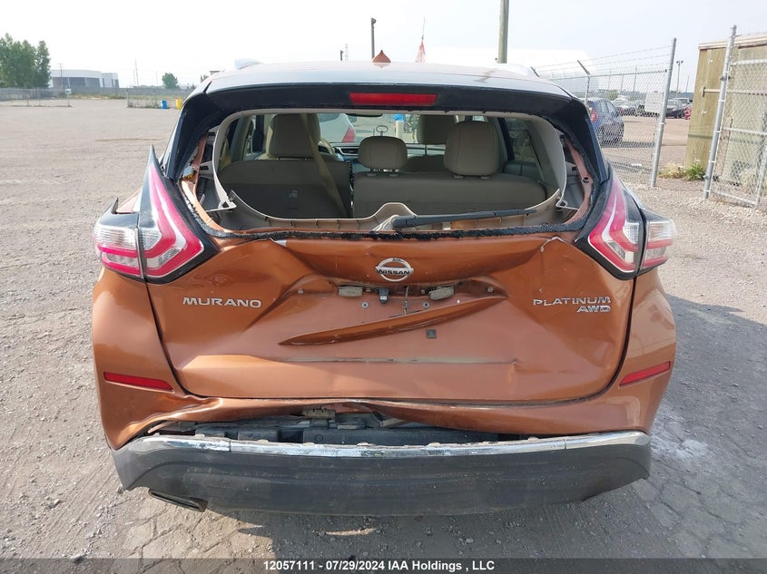 2015 Nissan Murano VIN: 5N1AZ2MH8FN236117 Lot: 12057111
