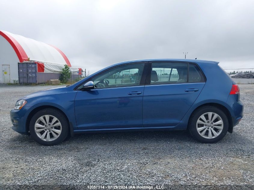 2016 Volkswagen Golf VIN: 3VW217AU7GM048101 Lot: 12057114