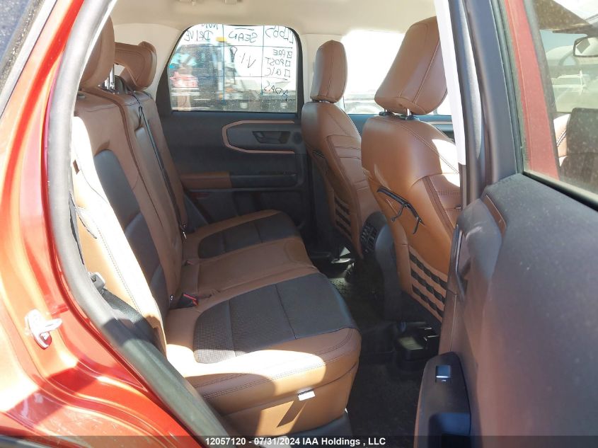 2022 Ford Bronco Sport Badlands VIN: 3FMCR9D98NRD82720 Lot: 12057120