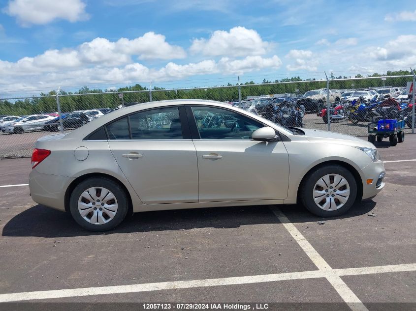 2015 Chevrolet Cruze Lt VIN: 1G1PC5SB9F7281063 Lot: 12057123