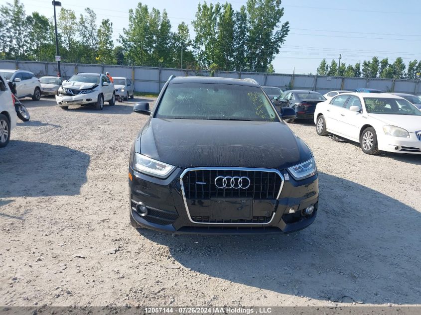 2015 Audi Q3 VIN: WA1GFEFS3FR012080 Lot: 12057144