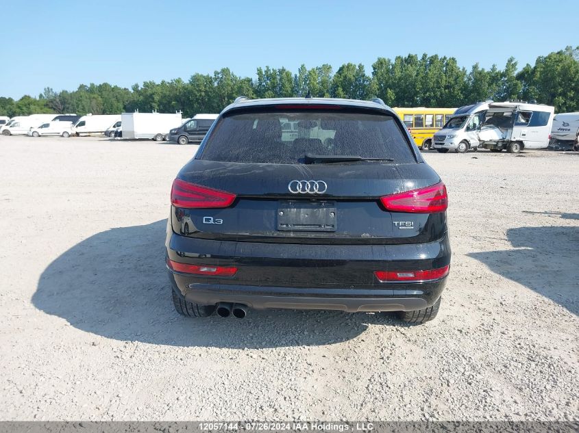 2015 Audi Q3 VIN: WA1GFEFS3FR012080 Lot: 12057144