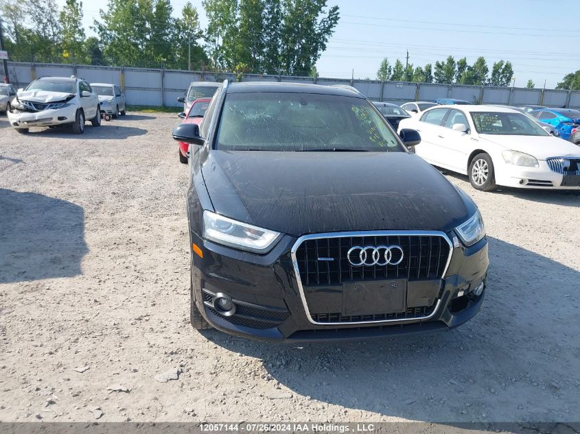 2015 Audi Q3 VIN: WA1GFEFS3FR012080 Lot: 12057144