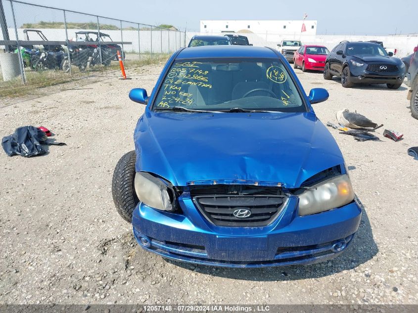 2004 Hyundai Elantra VIN: KMHDN45D74U842866 Lot: 12057148