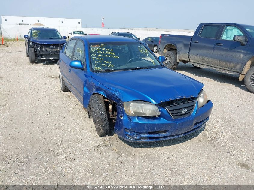 2004 Hyundai Elantra VIN: KMHDN45D74U842866 Lot: 12057148