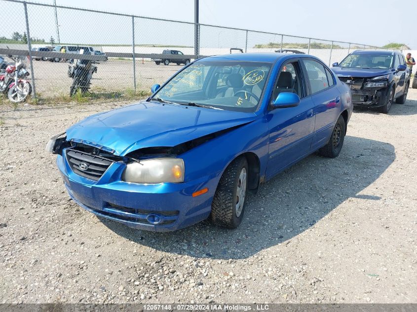 2004 Hyundai Elantra VIN: KMHDN45D74U842866 Lot: 12057148