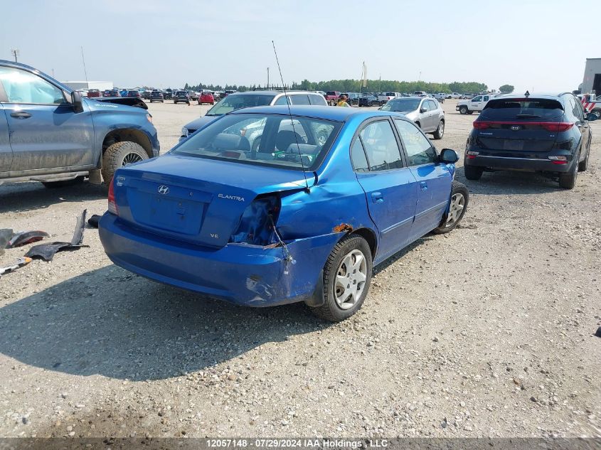 2004 Hyundai Elantra VIN: KMHDN45D74U842866 Lot: 12057148