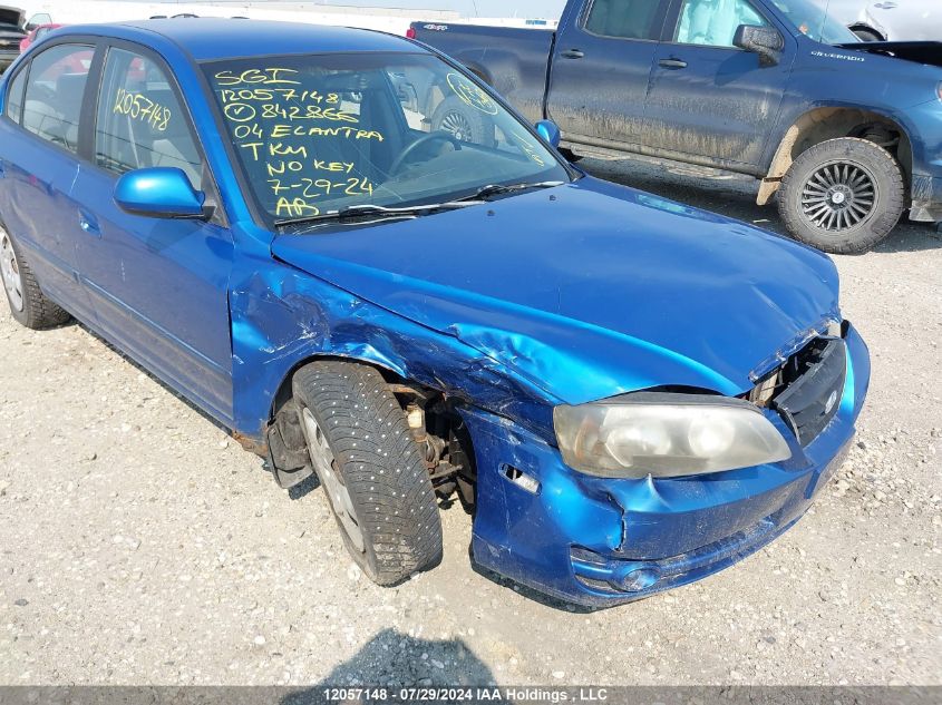 2004 Hyundai Elantra VIN: KMHDN45D74U842866 Lot: 12057148