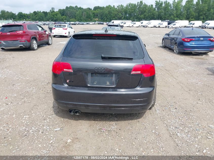 2008 Audi A3 VIN: WAUHF68PX8A160170 Lot: 12057178