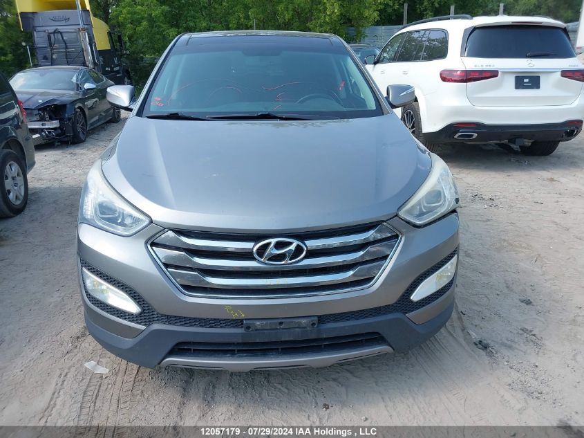 2013 Hyundai Santa Fe Sport VIN: 5XYZUDLA0DG091553 Lot: 12057179