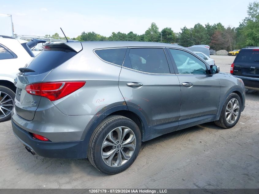 2013 Hyundai Santa Fe Sport VIN: 5XYZUDLA0DG091553 Lot: 12057179