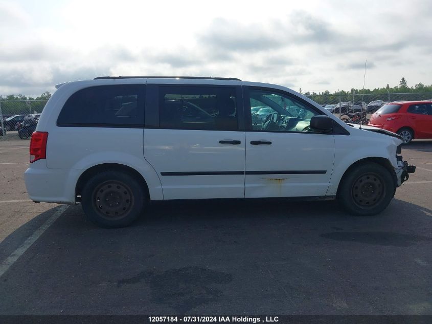 2014 Dodge Grand Caravan Se/Sxt VIN: 2C4RDGBG8ER110371 Lot: 12057184