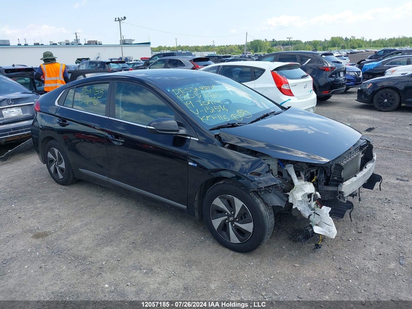 2019 Hyundai Ioniq Limited VIN: KMHC85LC0KU151596 Lot: 12057185